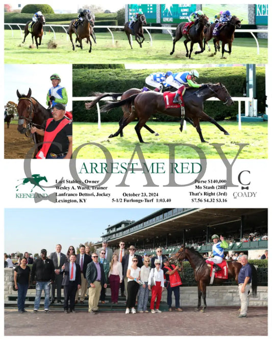 Arrest Me Red - 102324 Race 07 Kee Keeneland