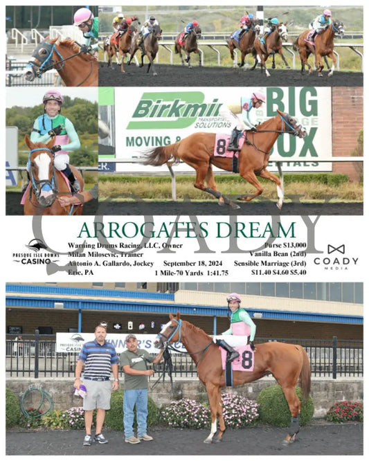 Arrogates Dream - 09-18-24 R08 Pid Presque Isle Downs