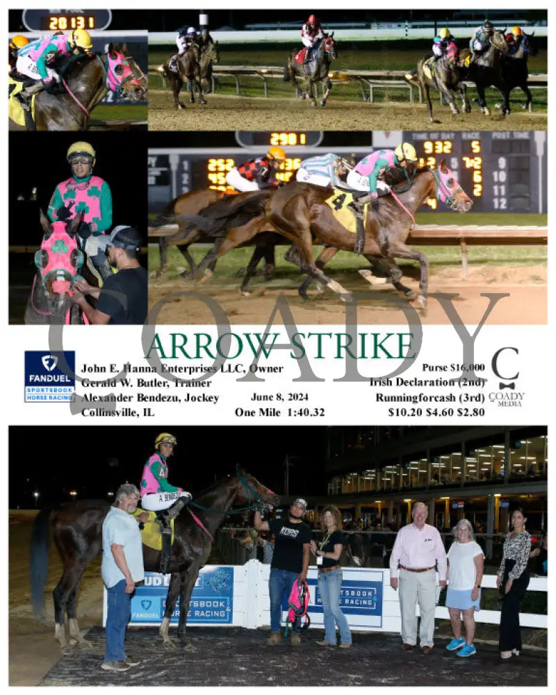 Arrow Strike - 06-08-24 R05 Fan Fanduel Sportsbook Horse Racing