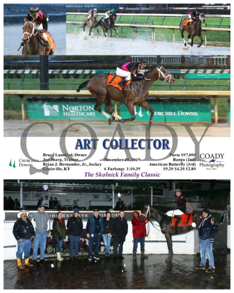 Art Collector - 11-30-19 R06 Cd Churchill Downs