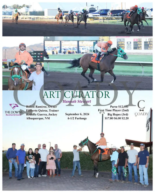 Art Curator - Hannah Stewart 09-06-24 R03 Alb Downs At Albuquerque