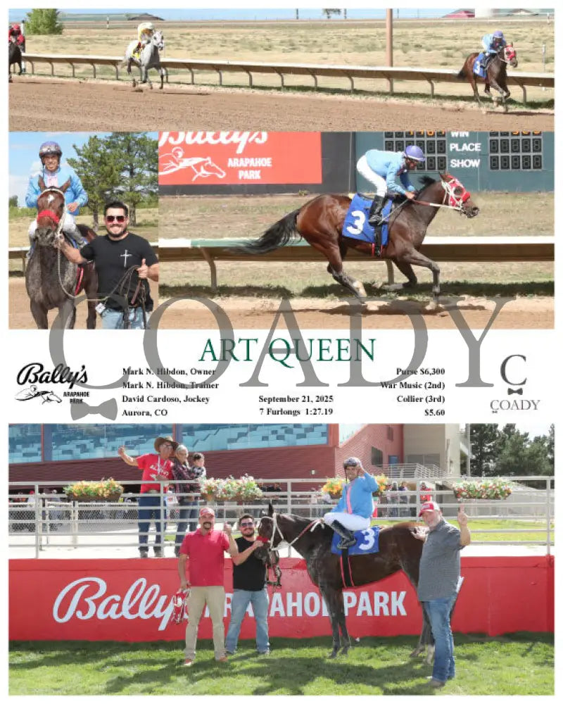 ART QUEEN - 09-21-25 - R03 - ARP Arapahoe Park