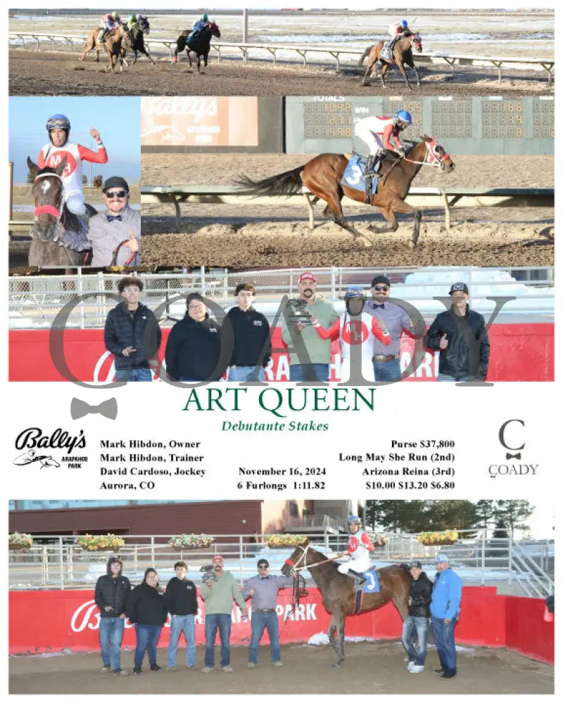 Art Queen - Debutante Stakes 11-16-24 R08 Arp Arapahoe Park