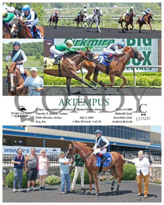 ARTEMPUS - 07-03-25 - R02 - PID Presque Isle Downs