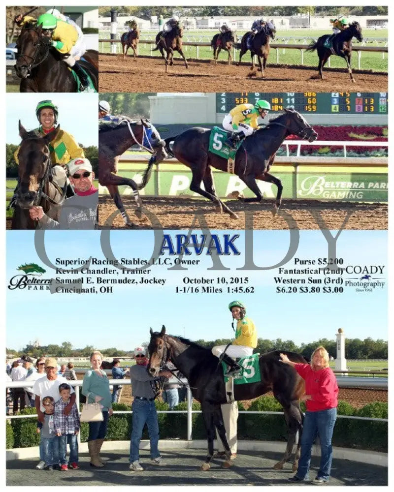 Arvak - 101015 Race 06 Btp Belterra Park