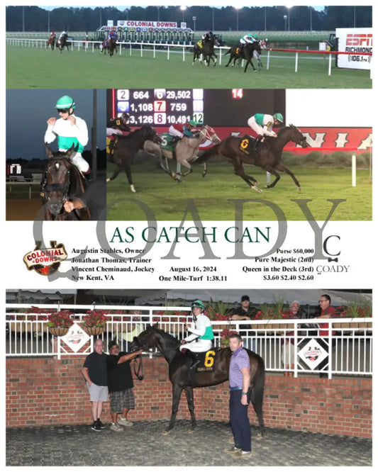 As Catch Can - 08-16-24 R07 Cnl Colonial Downs