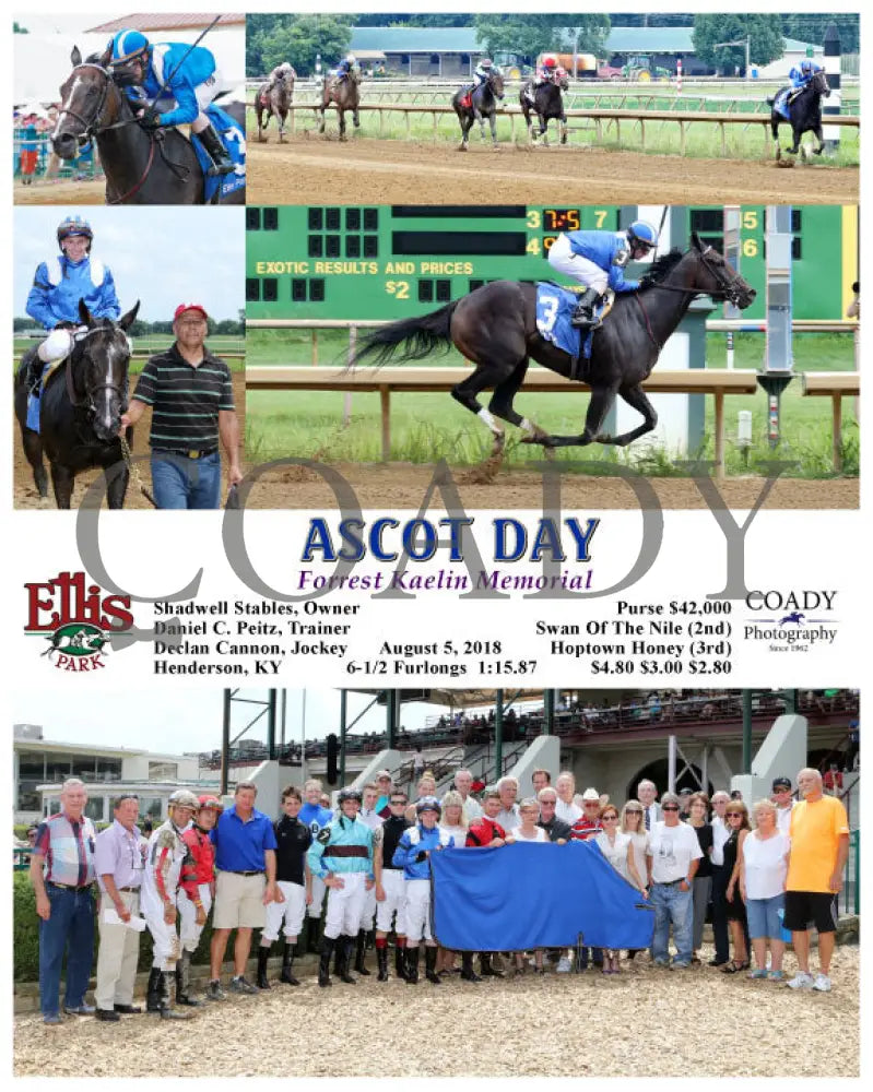 Ascot Day - 080518 Race 04 Elp Group Ellis Park