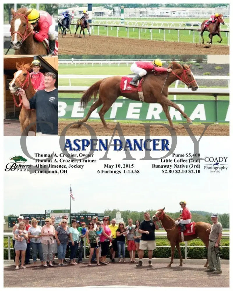 Aspen Dancer - 051015 Race 02 Btp Belterra Park