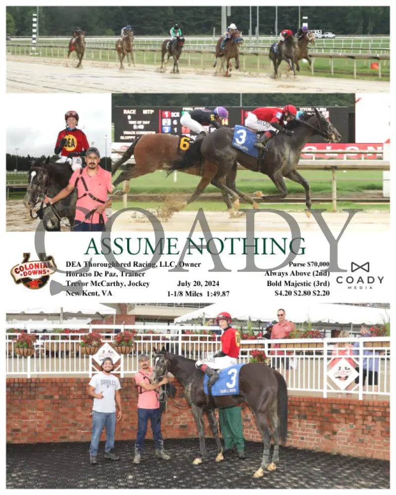 Assume Nothing - 07-20-24 R09 Colonial Downs 001