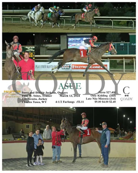Asue - 03 - 13 - 24 R04 Ct Hollywood Casino At Charles Town Races