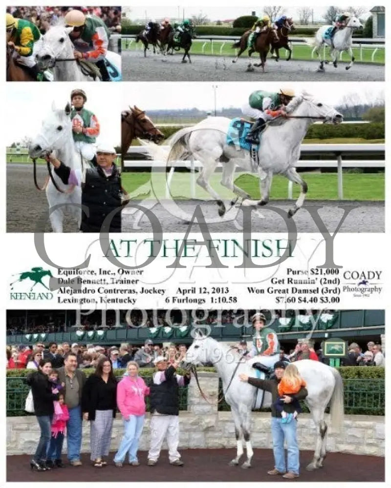 At The Finish - 041213 Race 03 Kee Keeneland