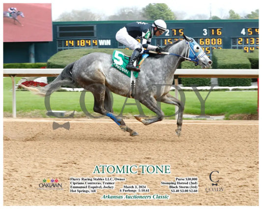 Atomic Tone - 03-03-24 R03 Op Action Oaklawn Park