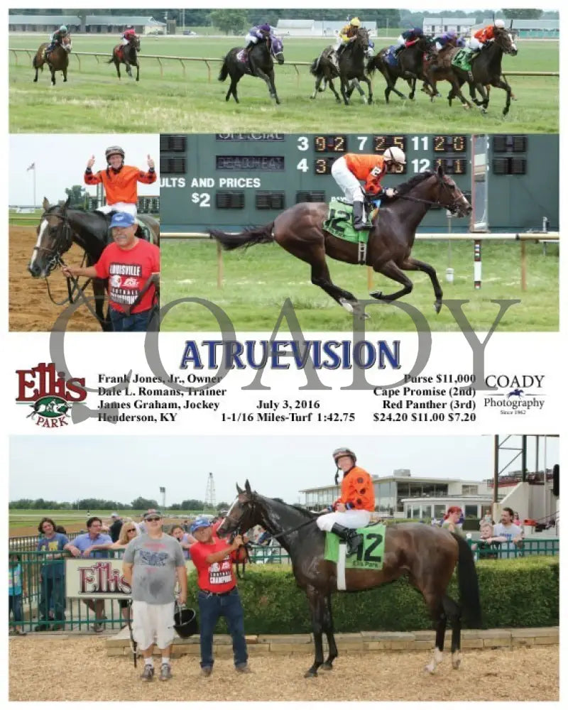 Atruevision - 070316 Race 01 Elp Ellis Park