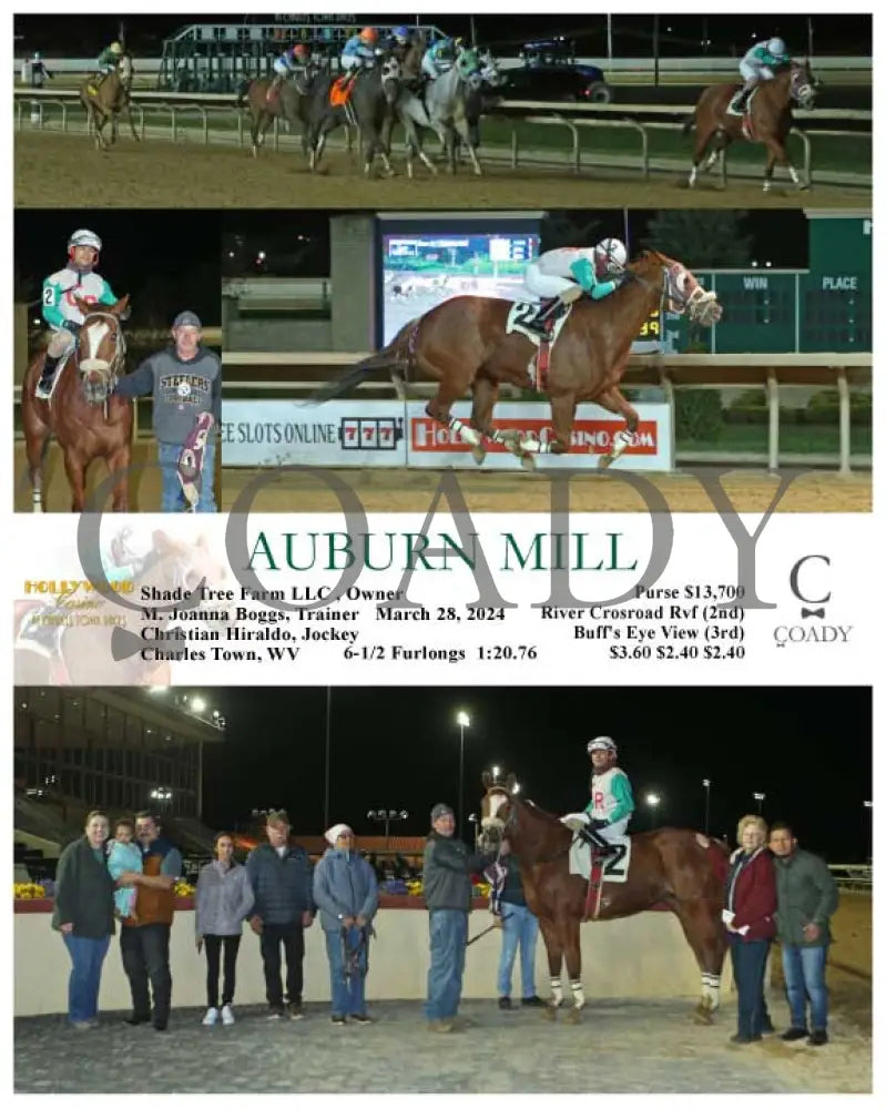Auburn Mill - 03 - 28 - 24 R04 Ct Hollywood Casino At Charles Town Races