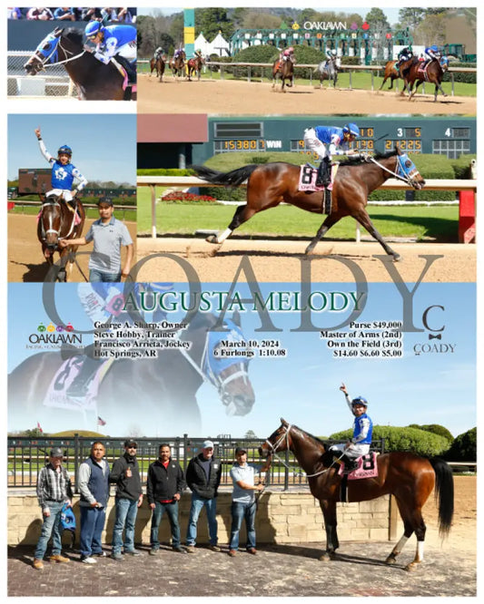 Augusta Melody - 03 - 10 - 24 R06 Op Oaklawn Park