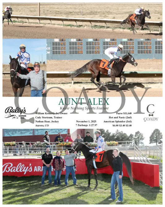 AUNT ALEX - Know Nothing Sports Feature - 11-01-25 - R04 - ARP - Coady Media - Kurtis Coady Photography