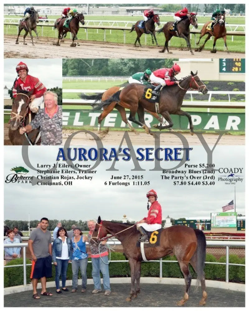Aurora’s Secret - 062715 Race 07 Btp Belterra Park