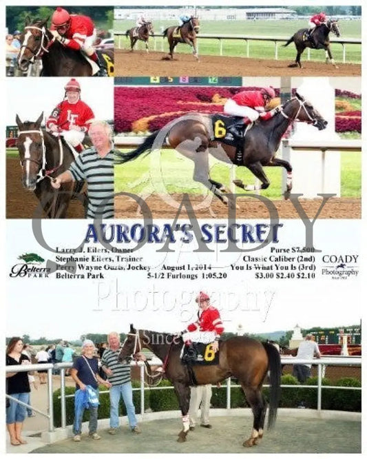 Aurora’s Secret - 080114 Race 05 Btp Belterra Park