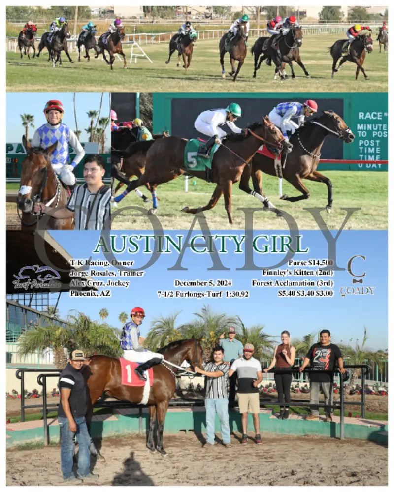 Austin City Girl - 12-05-24 R07 Tup Turf Paradise