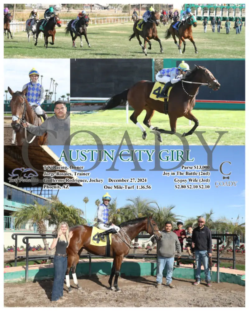 Austin City Girl - 12-27-24 R03 Tup Turf Paradise