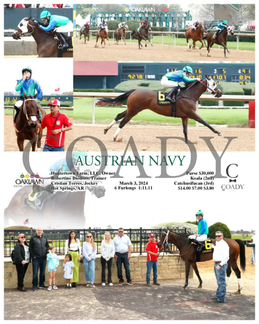 Austrian Navy - 03-03-24 R01 Op Oaklawn Park