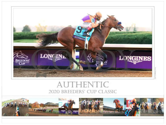 Authentic - 2020 Breeders’ Cup Classic Limited Edition 18X24 Print