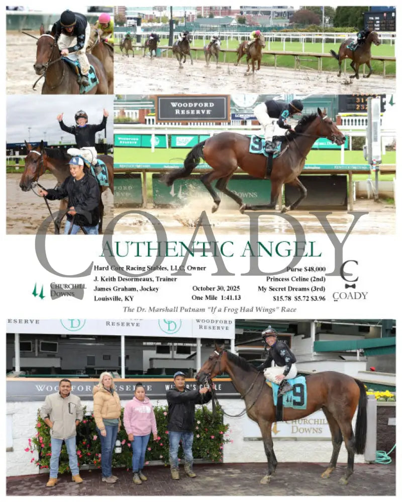 AUTHENTIC ANGEL - 103025 - Race 04 - CD Keeneland