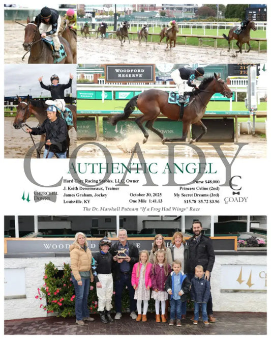 AUTHENTIC ANGEL - 103025 - Race 04 - CD - G Keeneland