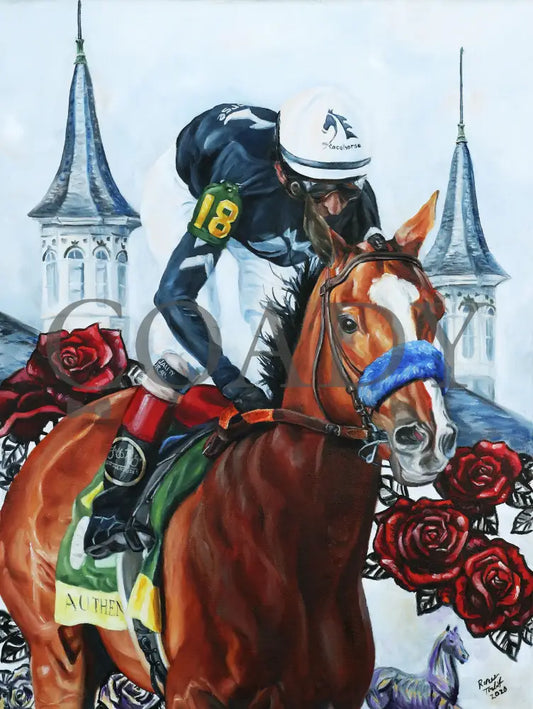 Authentic - Artist Renee Torbit 18X24 Print