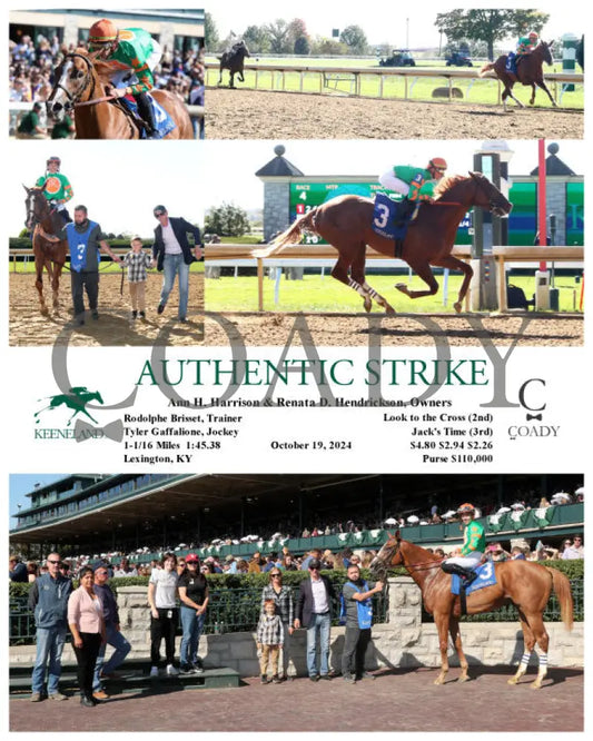 Authentic Strike - 101924 Race 04 Kee Keeneland