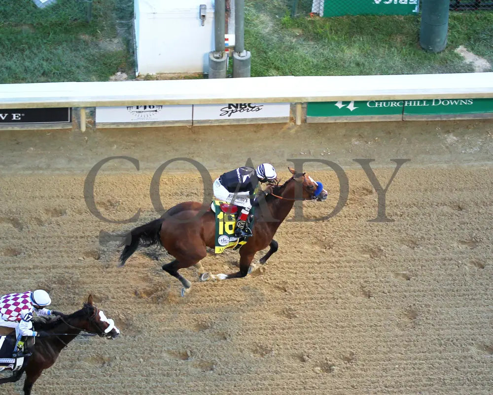 Authentic - The Kentucky Derby 146Th Running 09-05-20 R14 Cd Aerial Finish 01 Churchill Downs