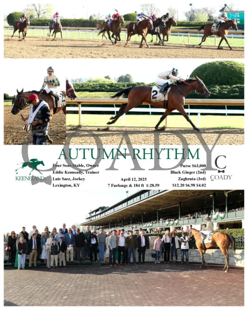 AUTUMN RHYTHM - 04-12-25 - R11 - KEE Keeneland