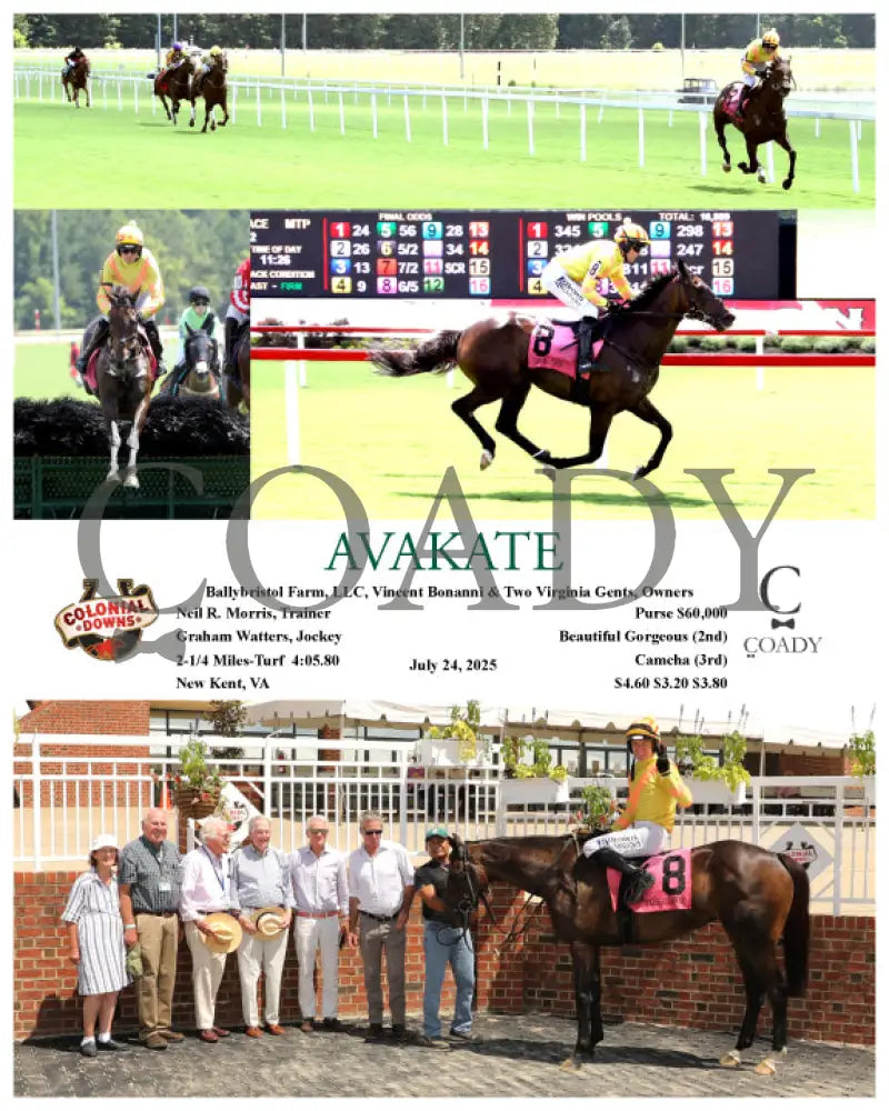 AVAKATE - 07-24-25 - R02 - CNL Colonial Downs