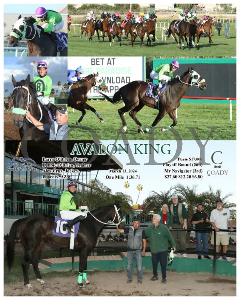 Avalon King - 03 - 13 - 24 R09 Tup Turf Paradise