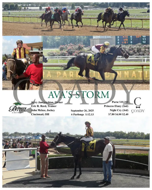 AVA’S STORM - 092625 - Race 02 - BTP Presque Isle Downs