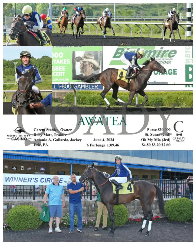 Awatea - 06-04-24 R06 Pid Presque Isle Downs