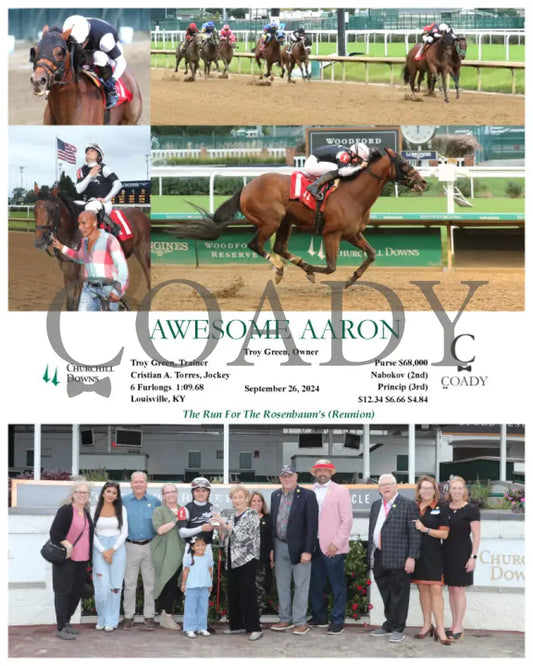 Awesome Aaron - 09-26-24 R03 Cd Group Churchill Downs