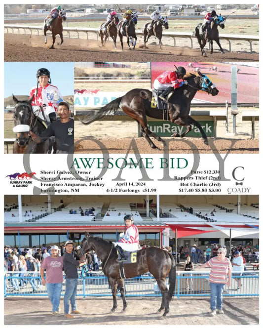 Awesome Bid - 04 - 14 - 24 R12 Srp Sunray Park