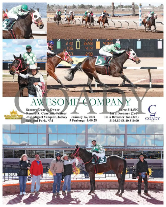 Awesome Company - 01-26-24 R02 Sun Sunland Park