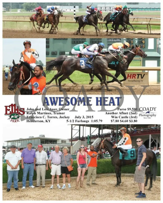 Awesome Heat - 070315 Race 02 Elp Ellis Park