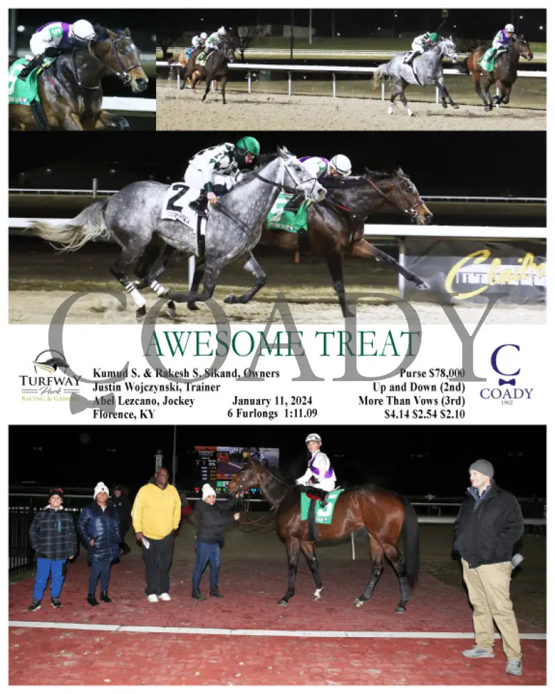 Awesome Treat - 01-11-24 R08 Tp Turfway Park