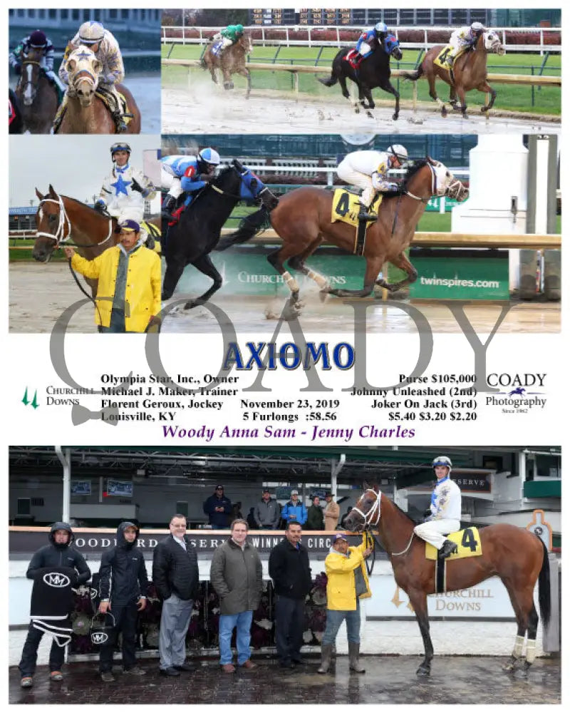Axiomo - 11-23-19 R03 Cd Churchill Downs