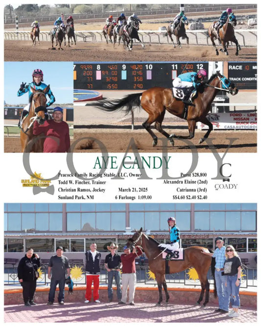 AYE CANDY - 03-21-25 - R10 - SUN Sunland Park