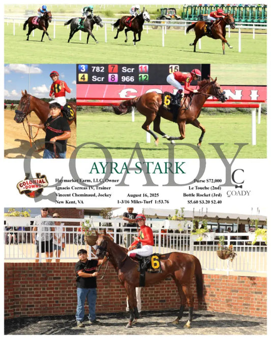 AYRA STARK - 08-16-25 - R08 - CNL Colonial Downs