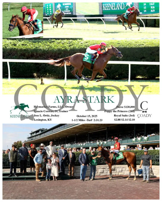 AYRA STARK - 101525 - Race 06 - KEE Keeneland