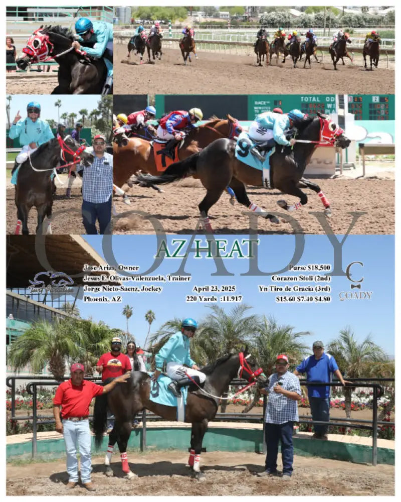 AZ HEAT - 04-23-25 - R01 - TUP Turf Paradise