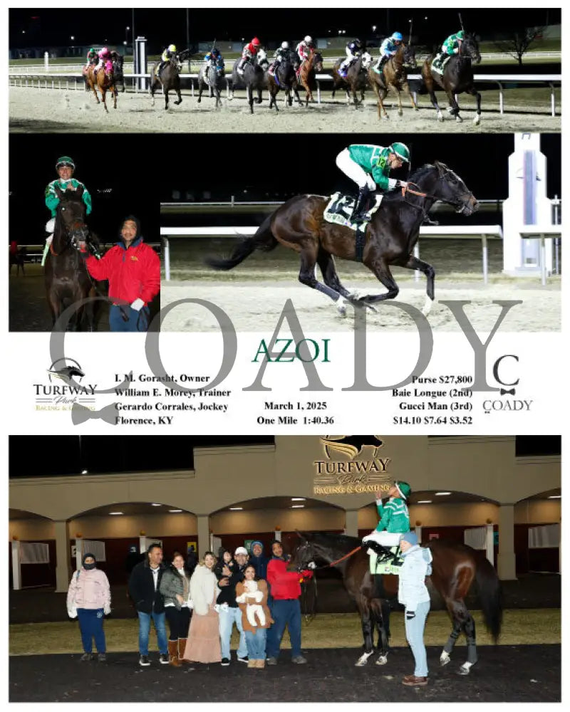 AZOI - 03-01-25 - R10 - TP Turfway Park