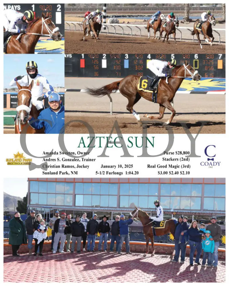 Aztec Sun - 01-10-25 R05 Turfway Park