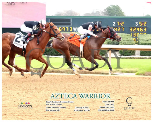 AZTECA WARRIOR - 01-03-26 - R02 - OP - Action - Coady Media - Kurtis Coady Photography