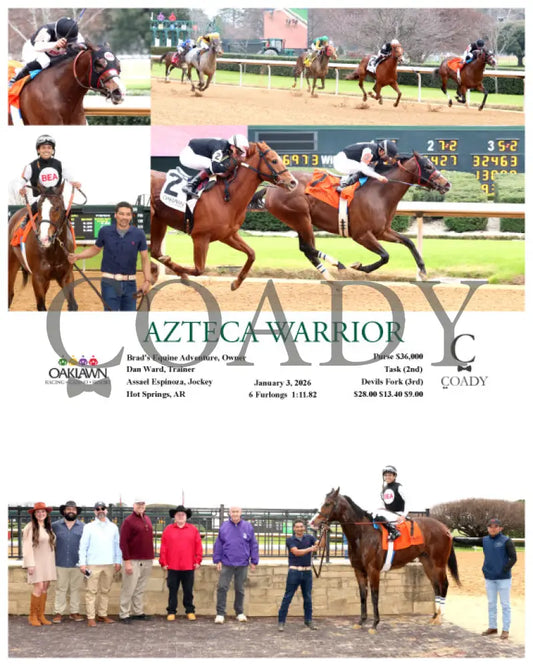 AZTECA WARRIOR - 01-03-26 - R02 - OP - Coady Media - Kurtis Coady Photography